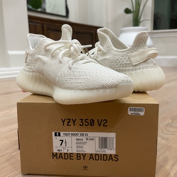 Yezzy boost 350 V2 Bone sneaker designer street streetwear workout running shoes - Picture 7 of 15